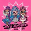 Women's - LOL Surprise! - We're All Queens Fitted Graphic T-Shirt - 2 of 3