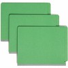 Smead SafeSHIELD 1/3 Tab Cut Letter Recycled Classification Folder - Green - Case of 10 - 2 of 2