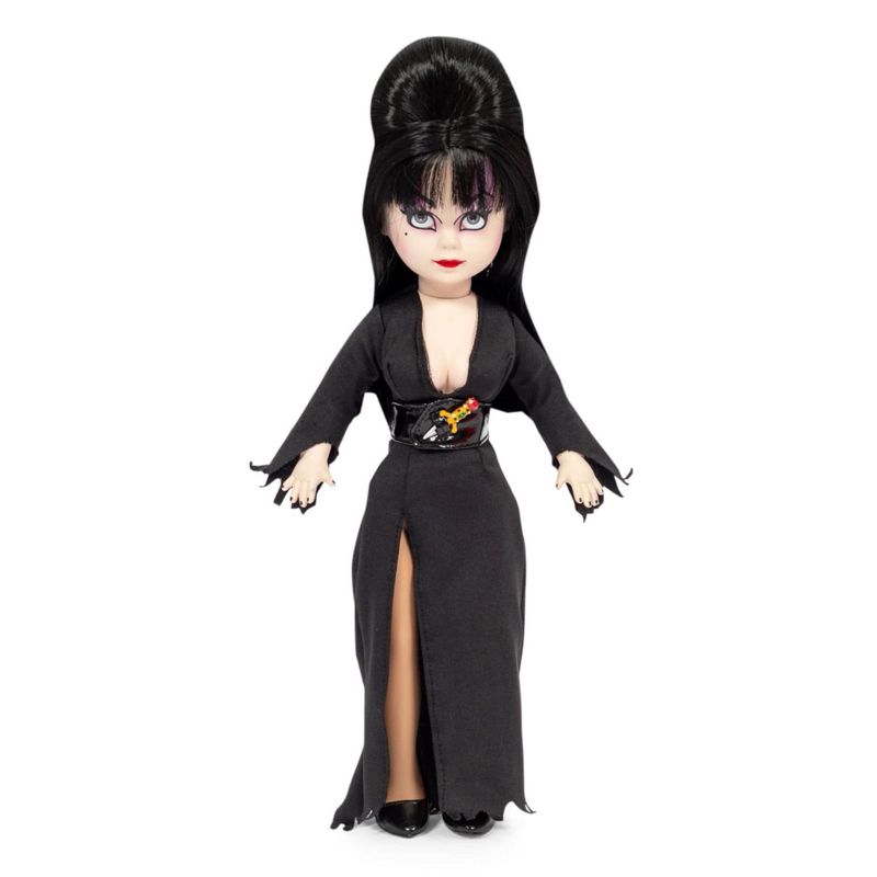 Mezco Toyz Living Dead Dolls Presents Elvira Mistress of the Dark 10 Inch Collectible Doll, 1 of 10