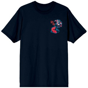 Batman Harley Quinn Comic Art Adult Black Crew Neck Short Sleeve T-shirt - 1 of 4