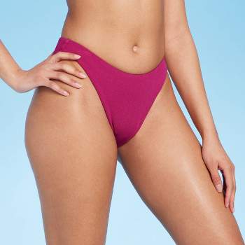 Women's High Leg Cheeky Bikini Bottom - Shade & Shore™