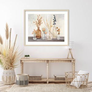 Amanti Art 41"x33" Autumn Greenhouse I Amber by Julia Purinton Wood Framed Wall Art Print - 1 of 4