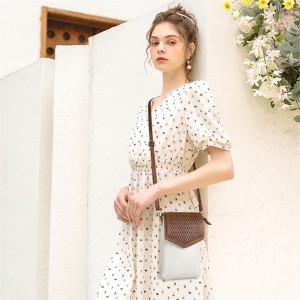 FATMOON Small Crossbody Bags for Women Cell Phone Purse Leather Triple Compartment Handbags Wallet Purses with Card Slots - 1 of 4