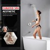 SUMERAIN Shower Faucet Set with Tub Spout, Brushed Nickel Tub and Shower Faucet 6 Spray Settings - 2 of 4