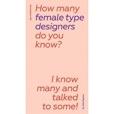 How Many Female Type Designers Do You Know? - by  Yulia Popova (Hardcover)