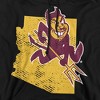 Men's Arizona State University State Shape Pull-Over Hoodie - 2 of 4