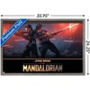 Trends International Star Wars: The Mandalorian Season 2 - Back to Back Framed Wall Poster Prints - 3 of 4