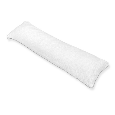 Medium Pure Rest Bamboo Covered Memory Foam Body Pillow Target