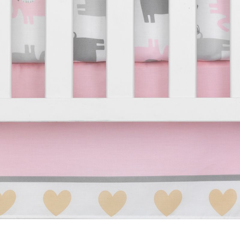 Bedtime Originals Eloise 4-Piece Nursery Baby Crib Bedding Set, 5 of 9