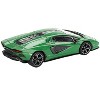 Lamborghini Countach LPI 800-4 Verde Medio Green Limited Edition 1/64 Diecast Model Car by Mini GT - 4 of 4