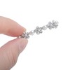 Unique Bargains Rhinestone Flower Candied Haws Shape Shoelace Charms 1 Pair - 3 of 4