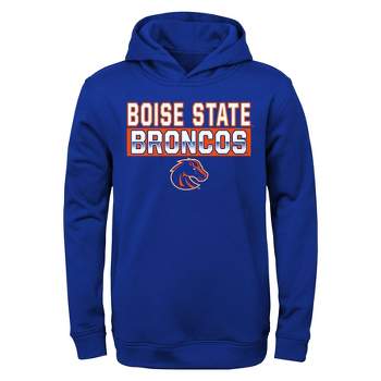 NCAA Boise State Broncos Toddler Boys' Poly Hooded Sweatshirt