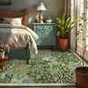Modern Jungle Animals Area Rug Ultra Thin Low Pile Rug for Bedroom Bedroom Machine Washable Stain Resistant Non Slip Mat for Living Nursery Playroom - 3 of 4