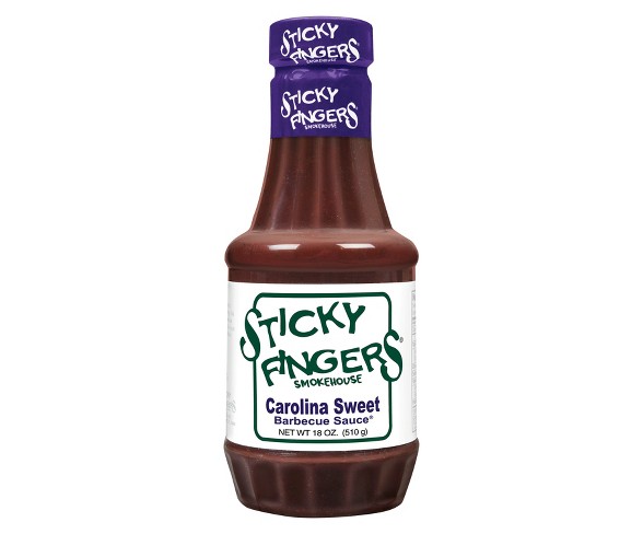 Sticky Fingers Smokehouse Carolina Sweet Barbecue Sauce - 18oz