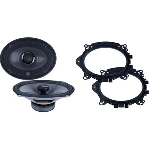 Memphis MS69 6x9" Convertible Set Speaker with OEM Replacement Brackets Compatible with 2008+ Sequoia - 1 of 4