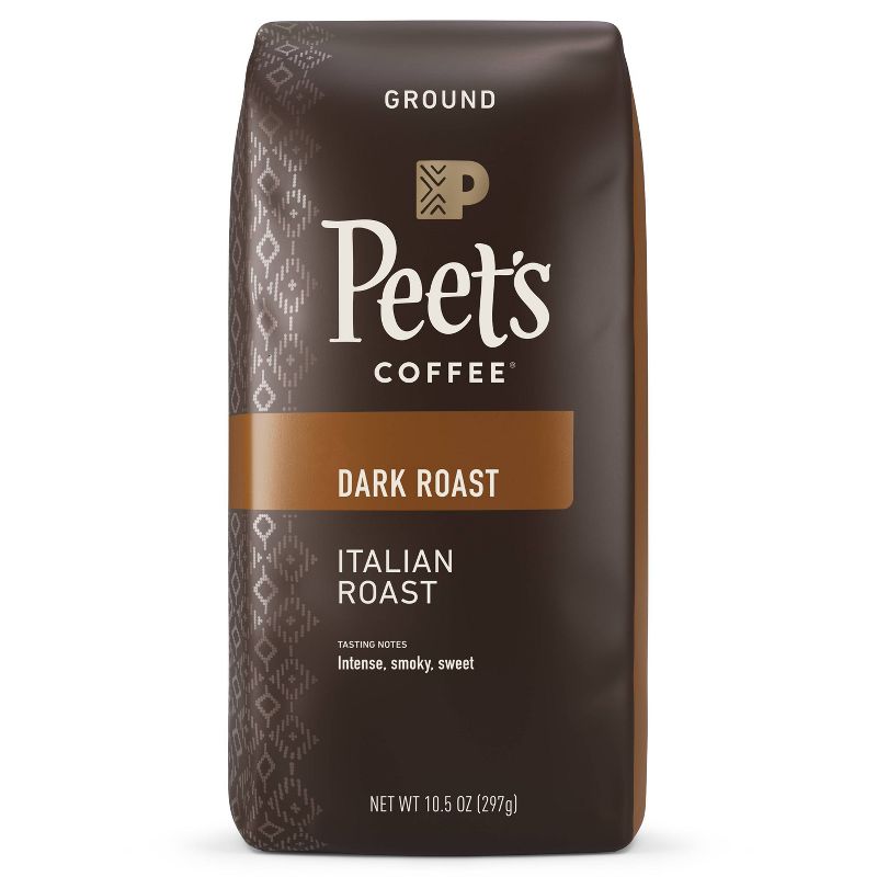 Peet&#39;s Italian Dark Roast Ground Coffee - 10.5oz, 1 of 10