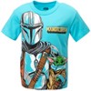 Star Wars The Mandalorian The Child T-Shirt and French Terry Shorts Outfit Set Little Kid to Big Kid - 3 of 4