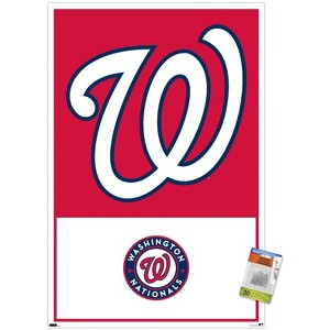 Trends International MLB Washington Nationals - Logo 22 Unframed Wall Poster Prints - 1 of 4