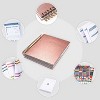 Undated Planner Bill Organizer 8"x9.25" Rose Gold - Clever Fox: Budget Book, Monthly Spiral, Adult Stationery - 2 of 4