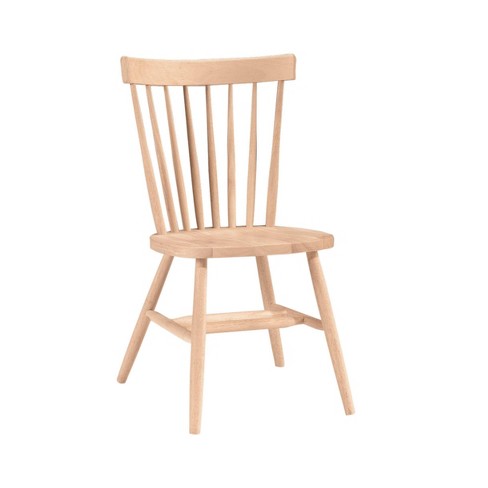 Copenhagen Chair Unfinished - International Concepts: Solid Wood ...