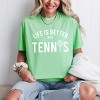 Simply Sage Market Life Is Better With Tennis Garment Dyed Tee - 2 of 4