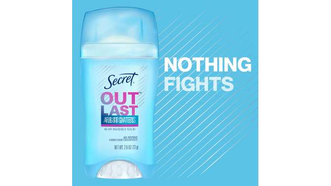Secret Outlast Invisible Solid Antiperspirant and Deodorant - Completely Clean - 0.5oz - Trial Size, 2 of 14, play video