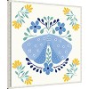 Amanti Art Folk Butterfly I by Yvette St. Amant Framed Canvas Wall Art - 3 of 4