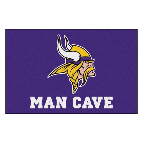 Nfl Minnesota Vikings Man Cave Starter Rug 19 X30 Target