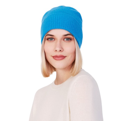 Knitted Beanie Womens, Beanie - Neon knit