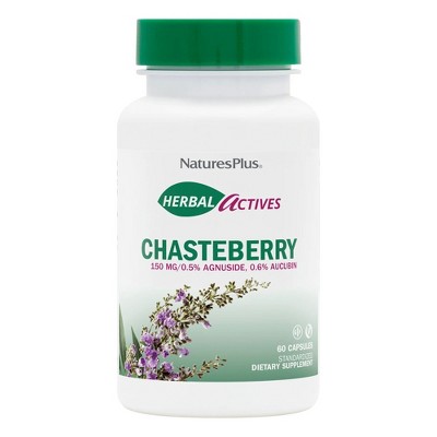 Herbal Actives Chasteberry Capsules 150 mg by Nature's Plus  -  60 Capsule