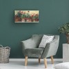 Trademark Fine Art -Carol Rowan 'Kathleens Geraniums' Canvas Art - 4 of 4