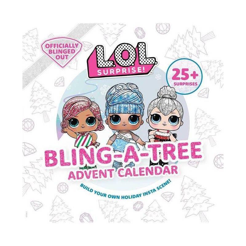 L.O.L. Surprise! Bling-A-Tree Advent Calendar - by  Insight Kids (Hardcover), 1 of 2