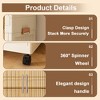 Portable Wardrobe Closet Storage Organizer for Clothes, Large Collapsible Plastic Wardrobe with Wheels - 3 of 4