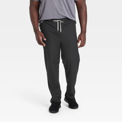 Men's Big 360 Lifestyle Drawstring Pants - All In Motion Black 2XL