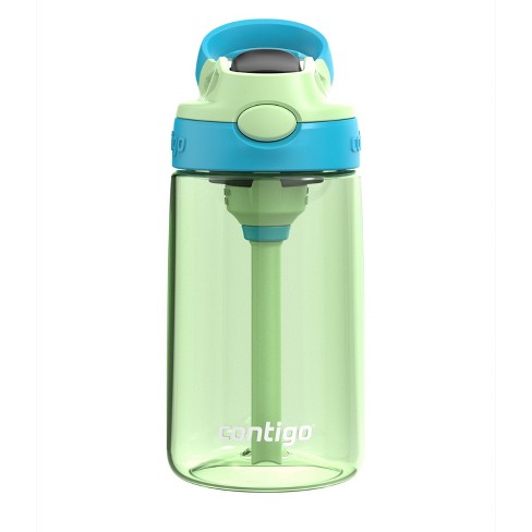 Contigo Kids' Cleanable Autospout 14oz Water Bottle Cucumber with Blue  Raspberry