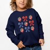 The Juniper Shop Coquette Bows And USA Strawberries Toddler Sweatshirt - 3 of 4