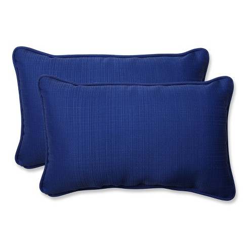 Pillow Perfect Set of 2 Outdoor Carmody Rectangular Throw Pillows