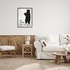 Stupell Industries Bear Feet Remove Shoes Cabin Entrance Sign Black Framed Giclee Art - 2 of 4