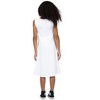 24seven Comfort Apparel Girls Sleeveless Pocket Swing Dress - 3 of 4