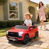 Aosom Licensed Chevrolet TAHOE Electric Car for Kids with Remote Control, 12V Battery Powered Ride On Car with LED Lights, MP3, Horn, Music - 3 of 4
