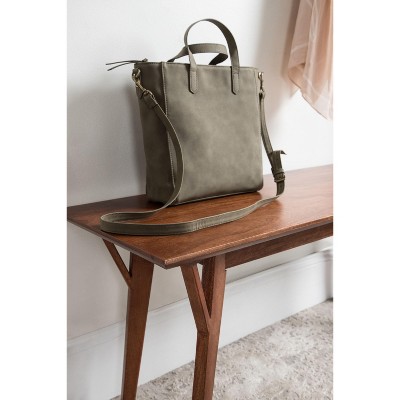 McCutcheon Solid Mango Wood Mid-Century Bench, 45" Brown