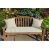 Casual Cushion Solid Sunbrella Fabric 1-Piece Indoor/Outdoor Square Throw Pillow, 15"W x 15"L - 2 of 4