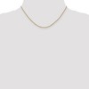 Black Bow Jewelry 1.8mm, 14k Yellow Gold, Solid Cable Chain Necklace - 2 of 4