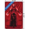 Trends International Marvel WandaVision - Scarlet Witch Unframed Wall Poster Print Clear Push Pins Bundle 14.725" x 22.375" - 3 of 4