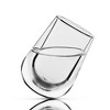 Viski Glacier Wine Glass, Double Walled Chilling Wine Glass, Active Cooling Gel, 8 Ounces, Clear Glass, Chilling Technology, Set of 1 - 4 of 4