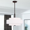 Livex Lighting Meridian 4 - Light Pendant in  Bronze - 4 of 4