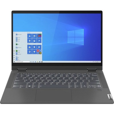 Lenovo IdeaPad Flex 5 14" 2-in-1 Touchscreen Laptop Intel Core i3 4GB RAM 128GB SSD Graphite Gray - 10th Gen i3-1005G1 Dual-core