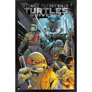 Trends International Nickelodeon Teenage Mutant Ninja Turtles - IDW #23 Framed Wall Poster Prints - 1 of 4