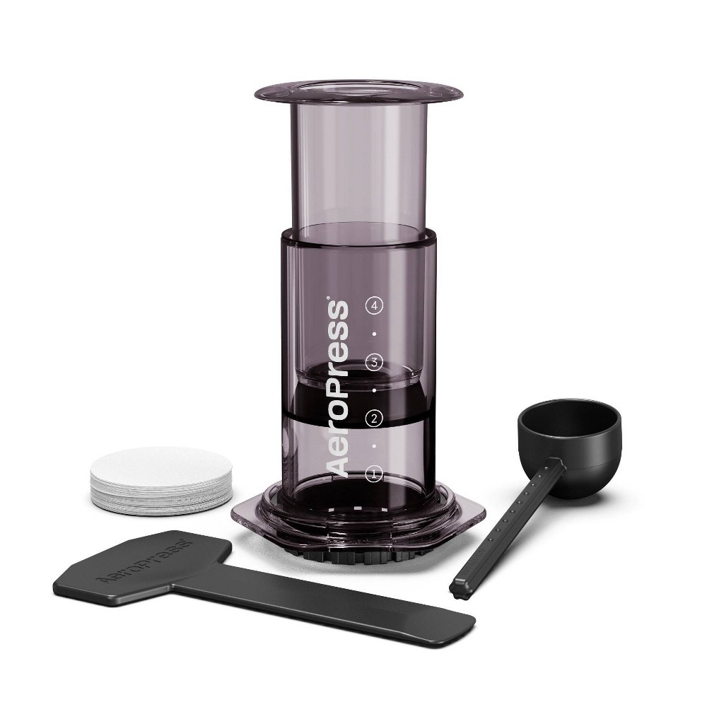 Photos - Coffee Maker AeroPress 4c Single-Serve  Black