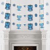 Big Dot of Happiness Hanukkah Menorah - Chanukah Holiday Party DIY Decorations - Clothespin Garland Banner - 44 Pieces - 3 of 4